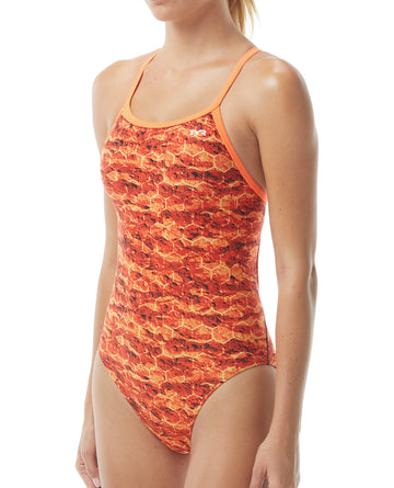 TYR Womens Agran Diamondfit One Piece Swimsuit