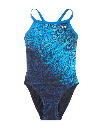 TYR Girls Chroma Diamondfit One Piece Swimsuit