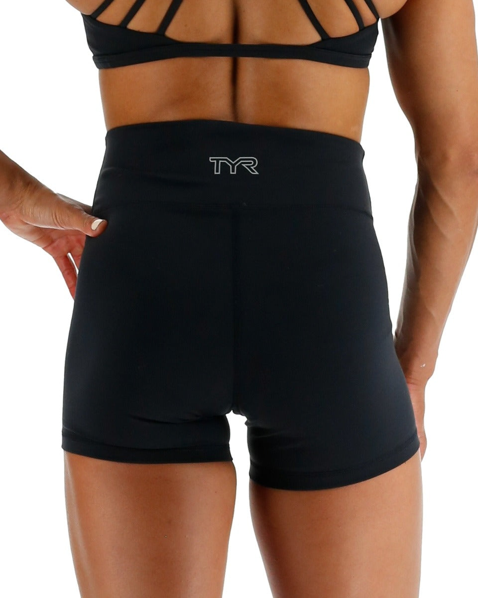 Tyr Joule Elite Women's High-Waisted 3.25in Short- Solid