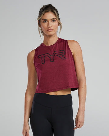 Tyr Women's Climadry Crop Tech Tank