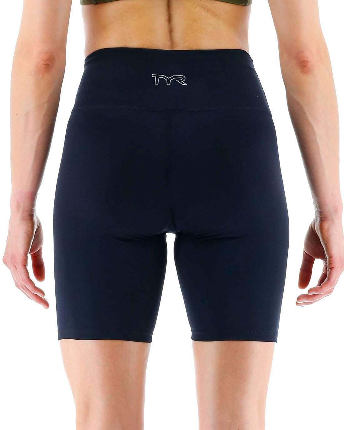 Tyr Base Kinetic Women's High-Rise 8in Short - Solid