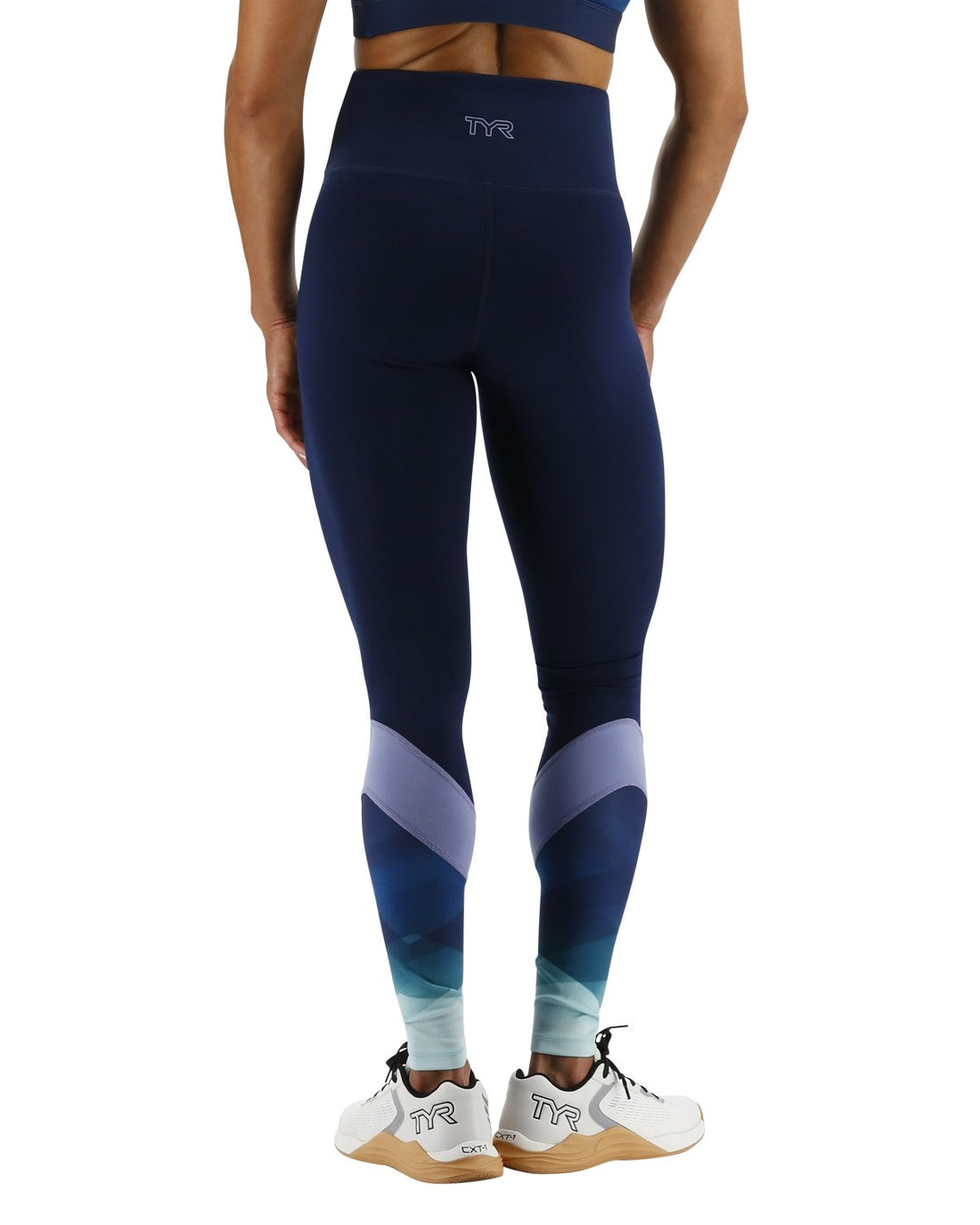 Tyr Base Kinetic Women's High-Rise 28in Leggings - Forge