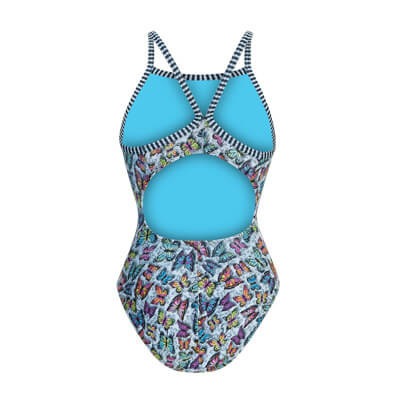 Dolfin Women's Uglies V-Back One Piece Swimsuit: Fly Away