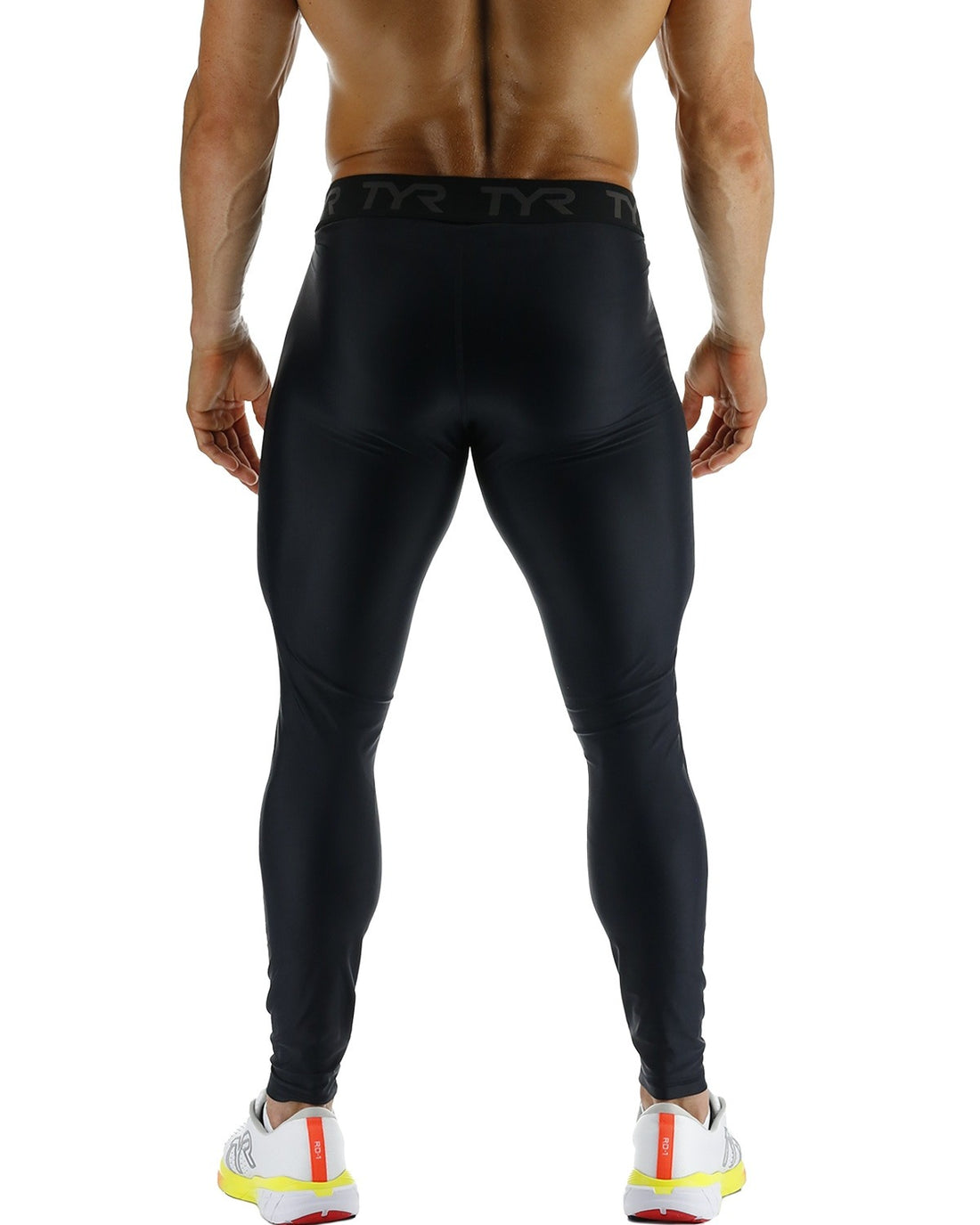 Tyr Men's Full Length Compression Leggings - Solid