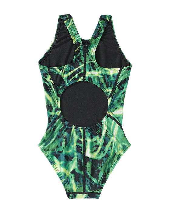 Tyr Durafast Lite Girls Maxfit Swimsuit - Electro