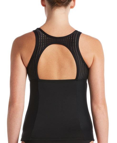 Nike Spectrum Keyhole Back Tankini Top