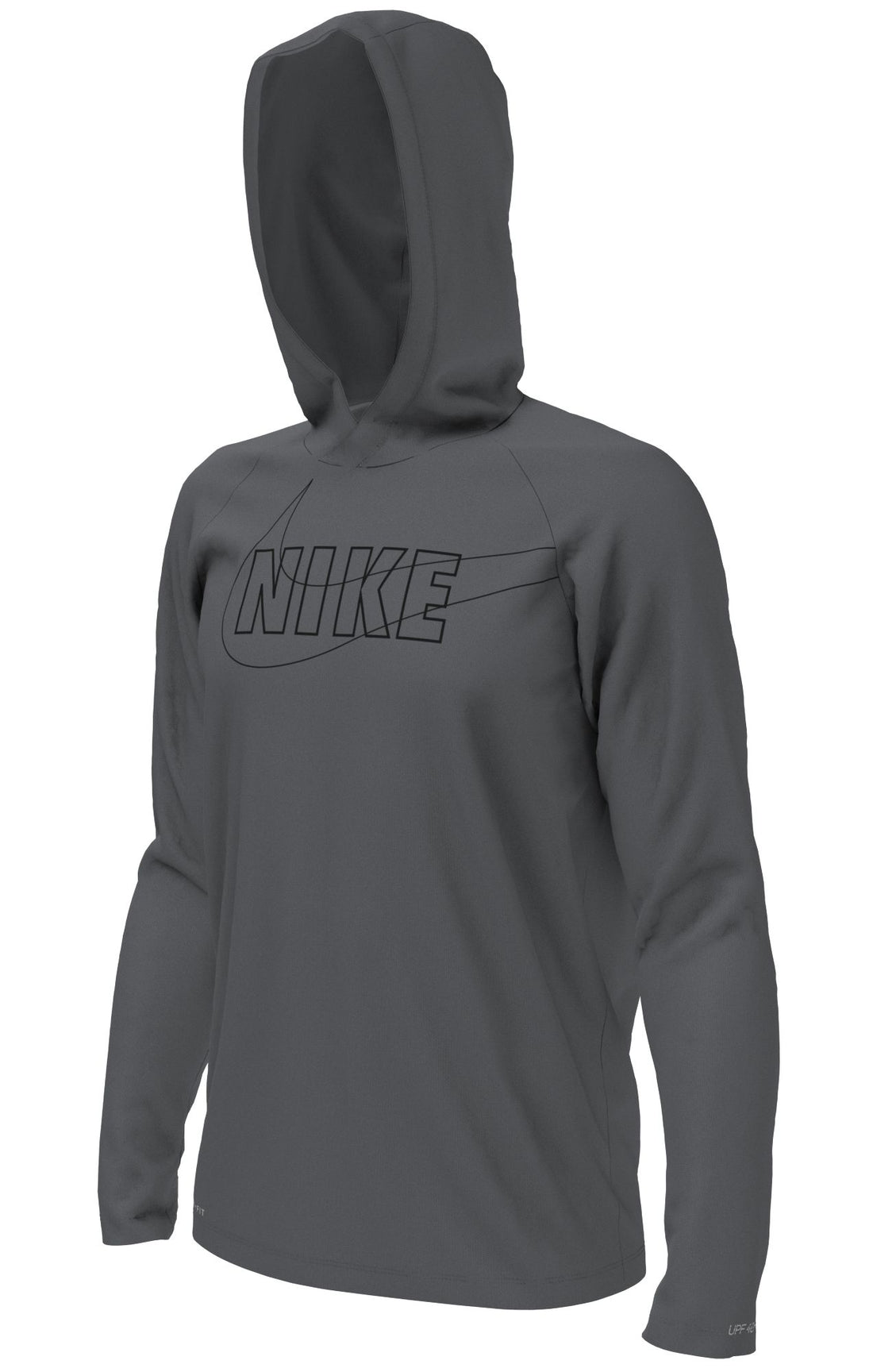 Nike Outline Logo Long Sleeve Hooded Hydroguard