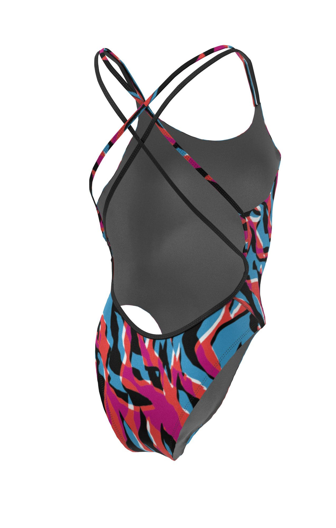 Nike Women's HydraStrong Multiple Print Spiderback One Piece