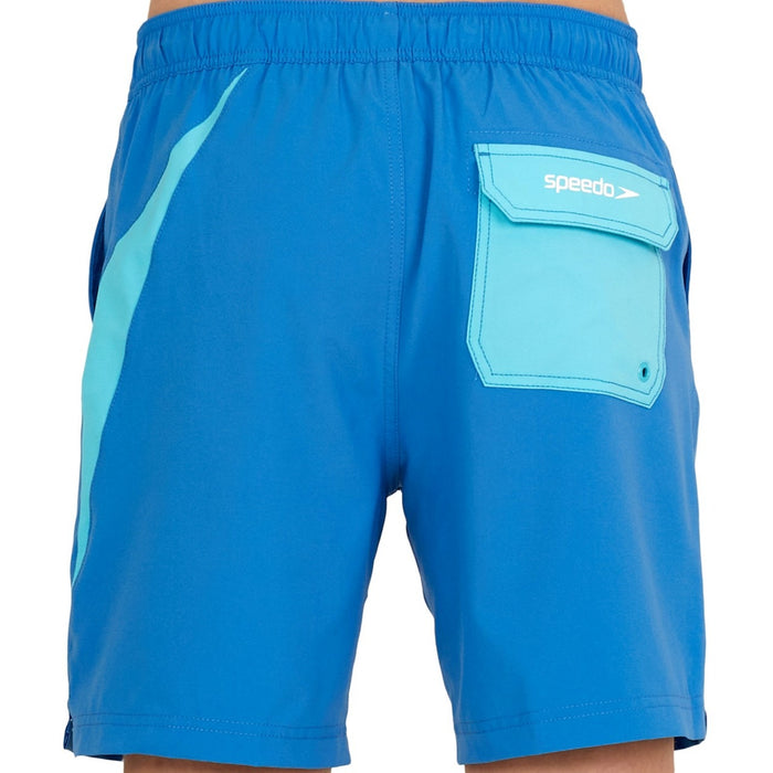 Speedo Men's Standard Swim Trunk Mid Length Redondo Solid