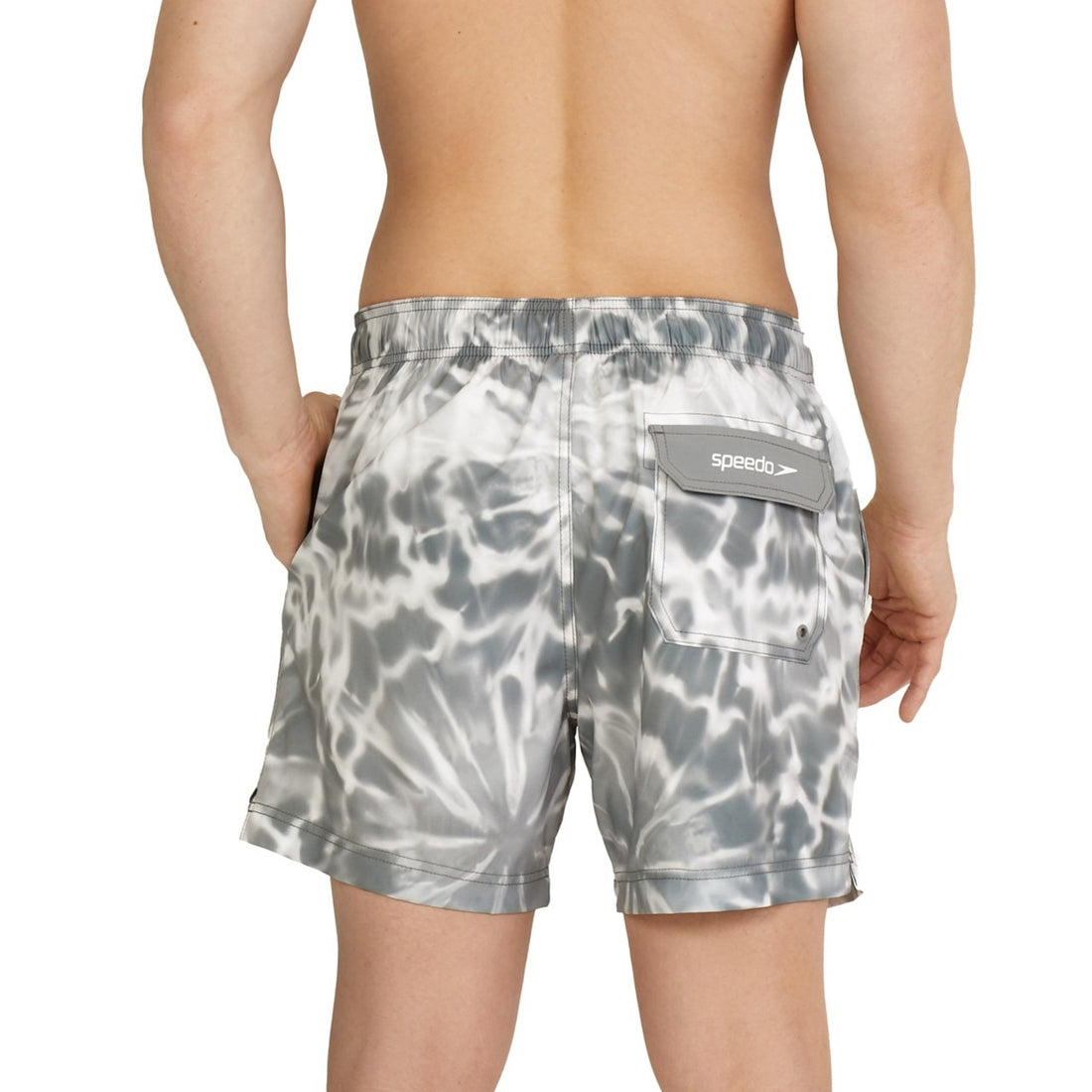 Speedo Men's Standard Swim Trunk Short Length Redondo Comfort Liner Print