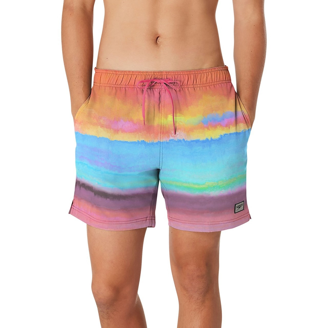 Speedo Men's Print Redondo Edge Volley Short 17 Inch