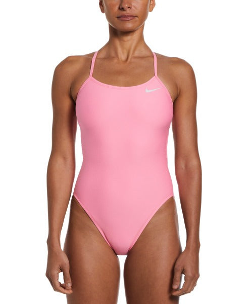 Nike Women's Hydrastrong Water Reveal Adjustable Crossback One Piece Swimsuit