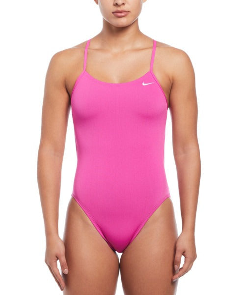 Nike Women's Hydrastrong Solid Cut-Out One Piece Suit Extended Colors