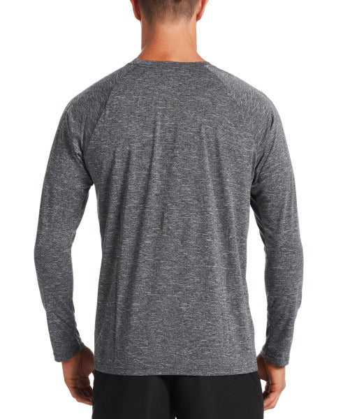 Nike Mens Heather Long Sleeve Hydroguard