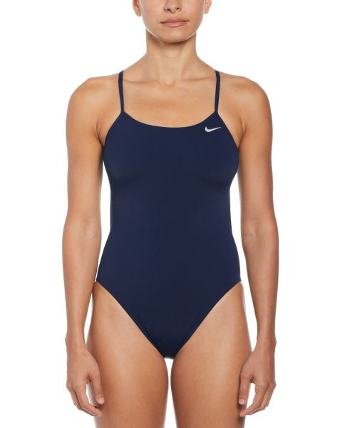 Nike Women's Hydrastrong Solid Cut-Out One Piece Swimsuit Extended Colors