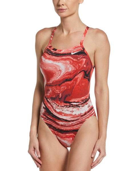 Nike Hydrastrong Crystal Wave Racerback One Piece