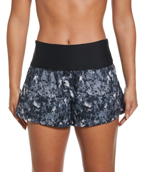 Nike Women Earth Dye High Waist Swim Boardshort