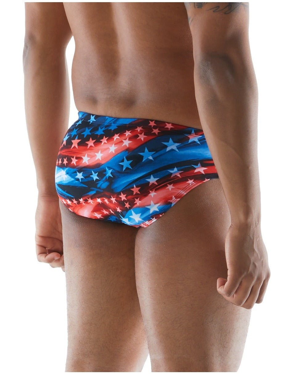 TYR Training Freedom Flag Male Racer