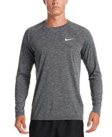 Nike Mens Heather Long Sleeve Hydroguard