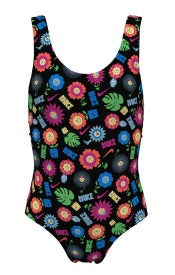 Nike Girls Garden Party U-Back One Piece