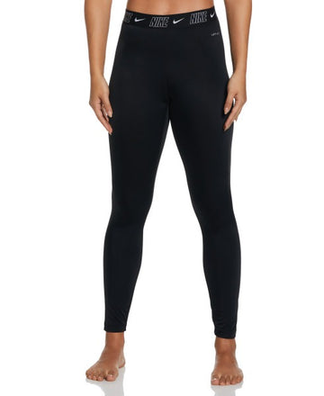 Nike Women Fusion Logo Tape Swim Legging