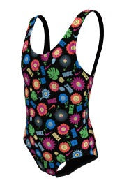 Nike Girls Garden Party U-Back One Piece