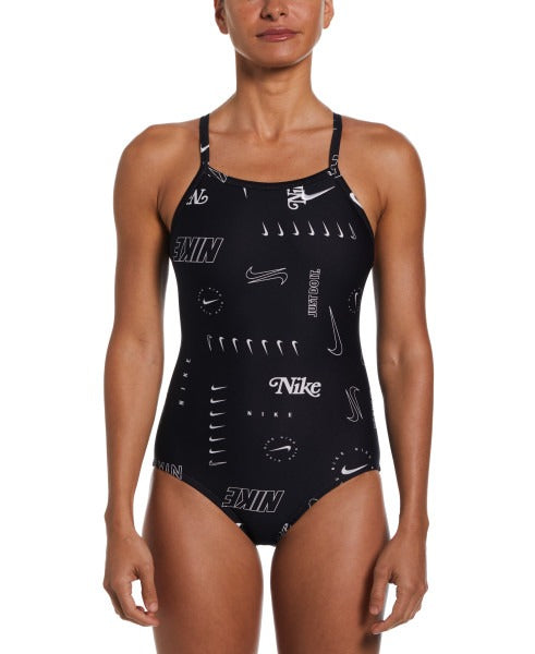 Nike Hydrastrong Water Reveal Racerback Low Leg One Piece