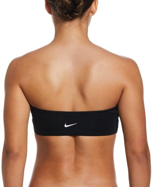 Nike Women Multi Logo Bandeau Bikini Top