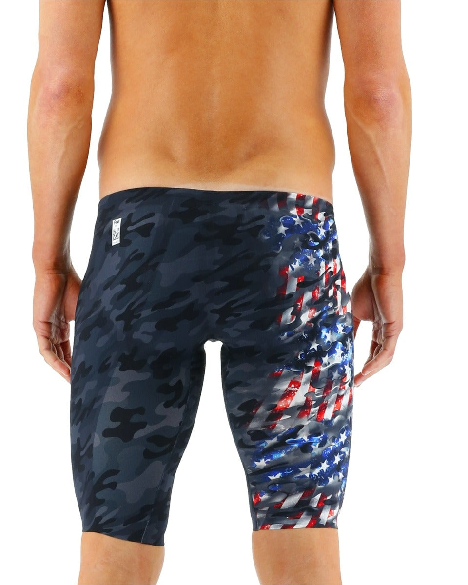 TYR Men's Venzo Jammer - USA Blackout Camo