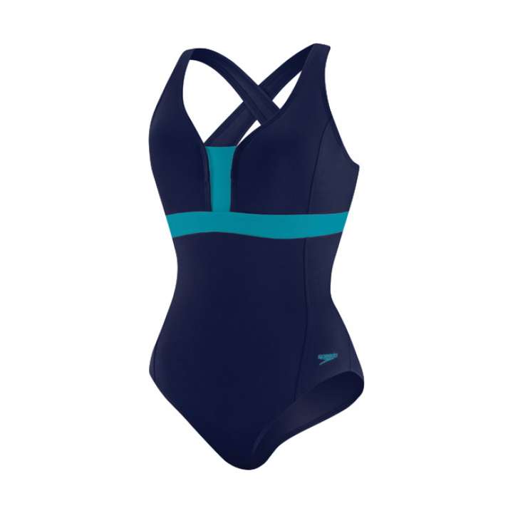 Speedo Swimsuit Color Blocked