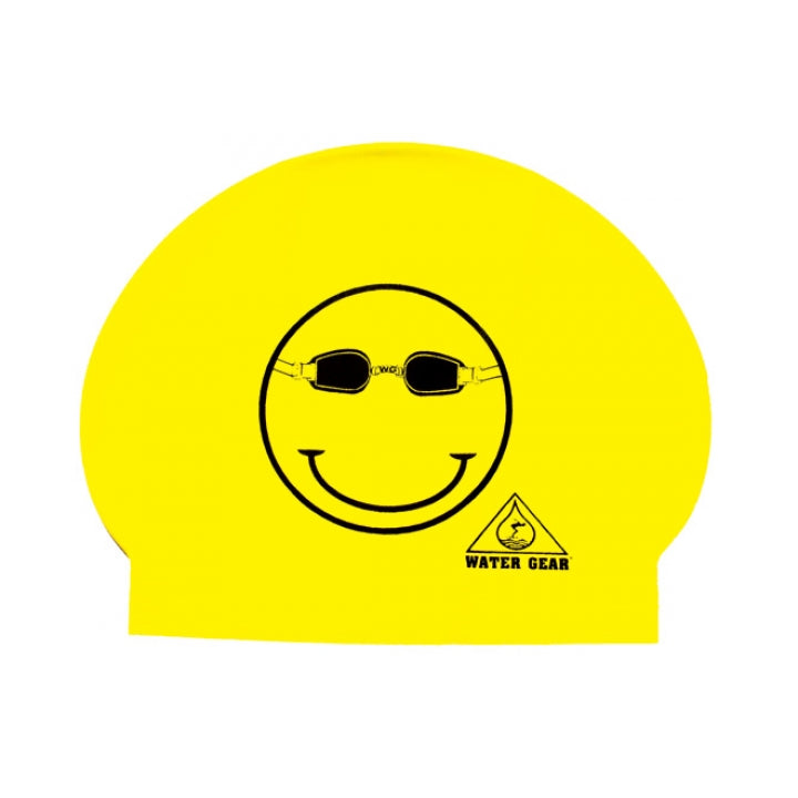 Swim Cap Happy Face