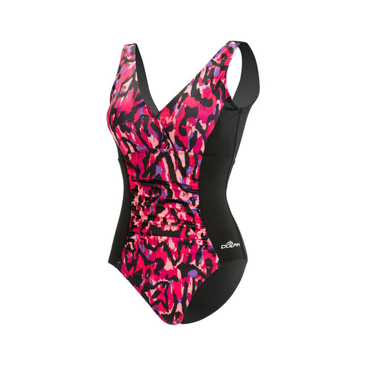 Dolfin Fitness Swimsuit IKAT V-Neck