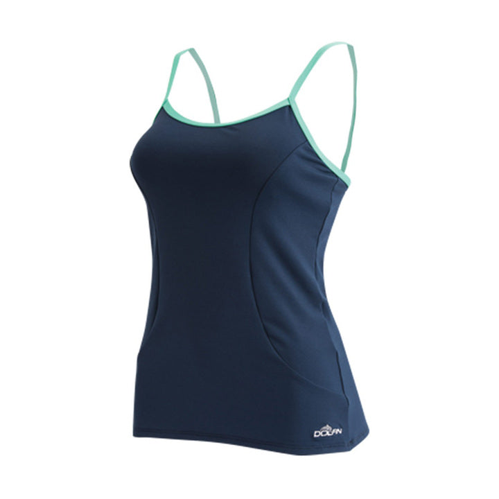 Dolfin Tankini Top SOLID Scoopneck