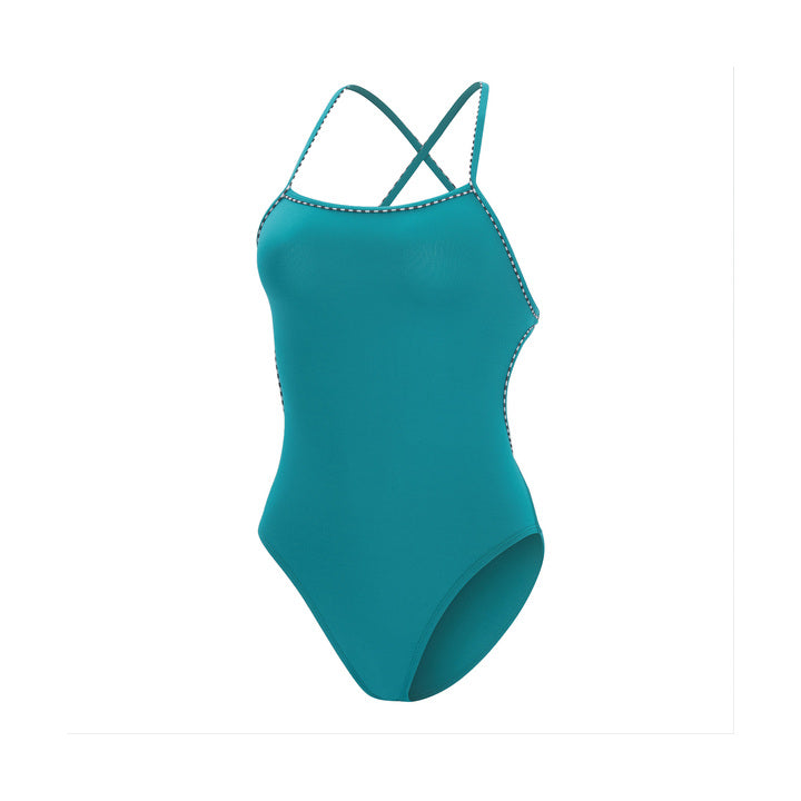 Dolfin Uglies Revibe Solid Tie-Back One Piece Swimsuit