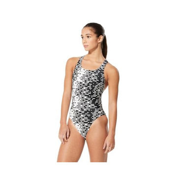 Speedo Womens Modern Matrix Super Pro One Piece Swimsuit