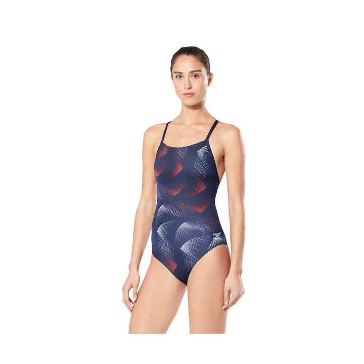 Speedo Beta Blade Flyback One Piece Swimsuit