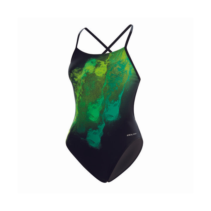 Dolfin Graphlite Swimsuit Thunder Cross Back