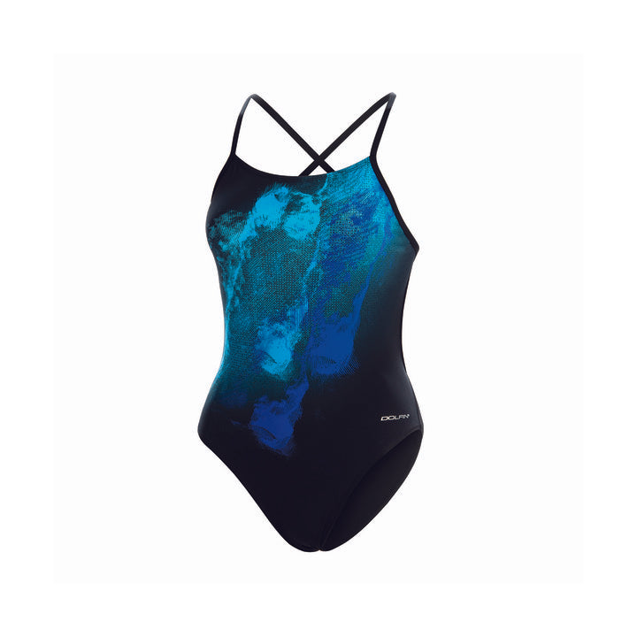 Dolfin Graphlite Swimsuit Thunder Cross Back