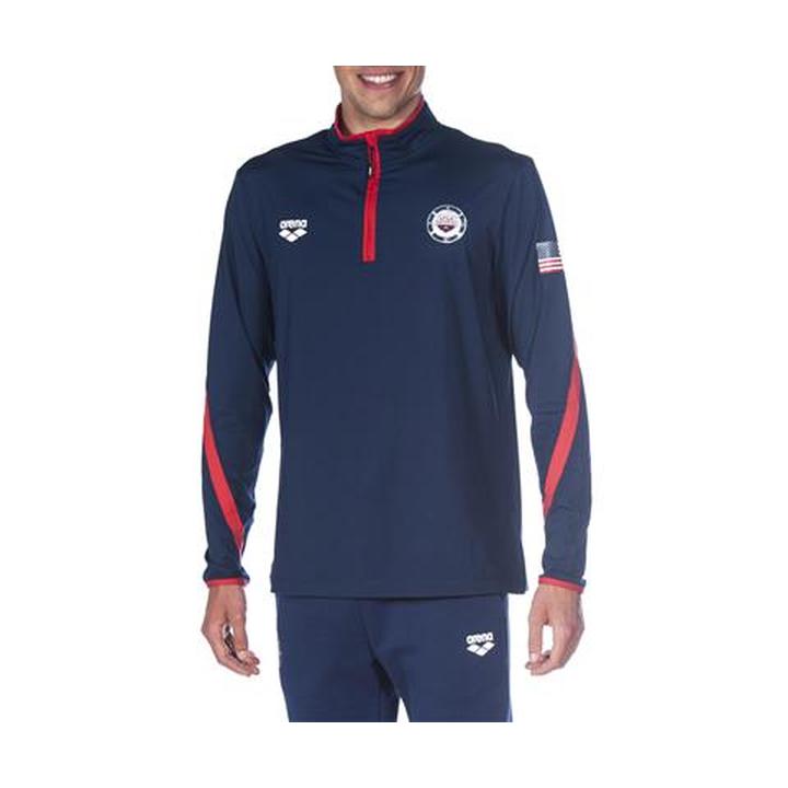 Arena National Team Tech 1/2 Zip Long Sleeve Shirt II