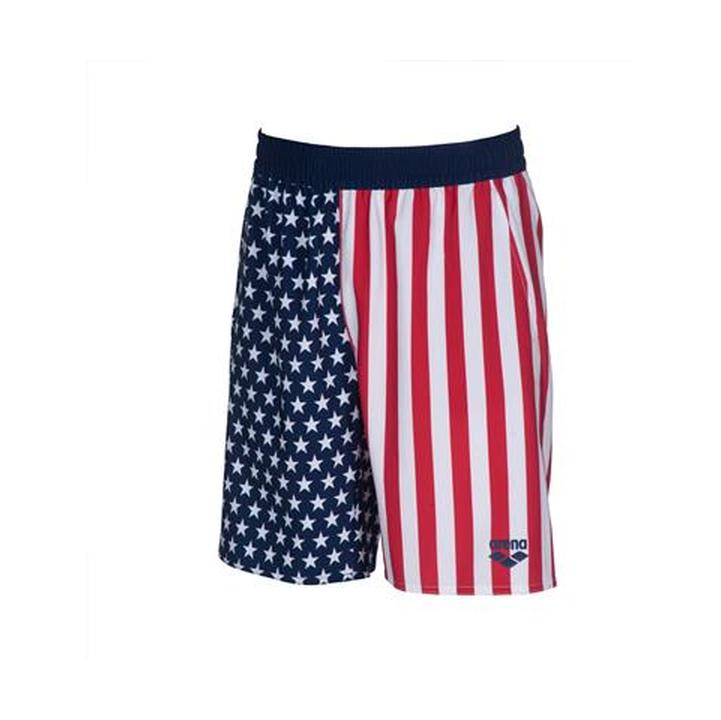 Arena National Team Flag Print Bermuda Shorts