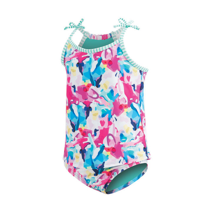 Dolfin Little Uglies Girl's Tankini Swimsuit Paint Party