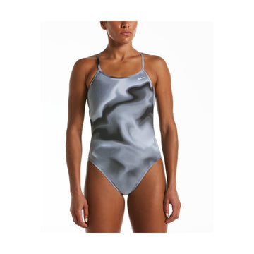 Nike One Piece Swimsuit Amp Axis Modern Cut-Out