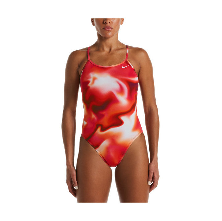 Nike One Piece Swimsuit Amp Axis Modern Cut-Out