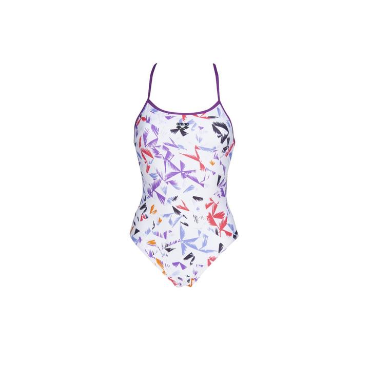 Arena Multicolor Palms Accelerate Back One Piece Swimsuit