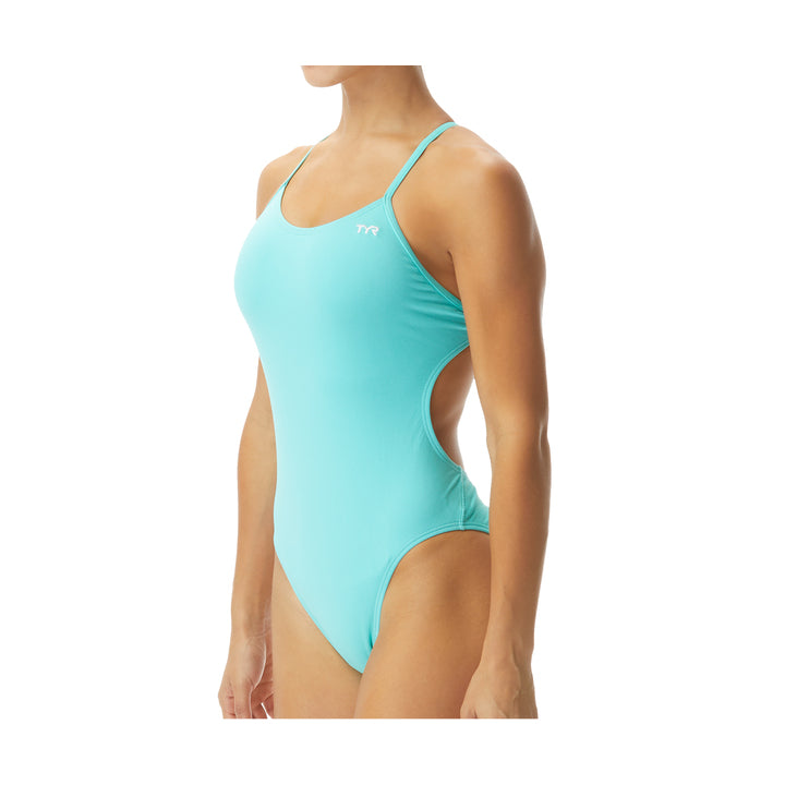 Tyr Swimsuit SOLID Cutoutfit