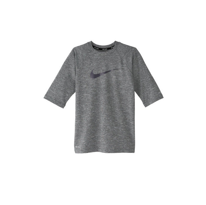 Nike Boys' Heather Short Sleeve Hydroguard Swim Shirt