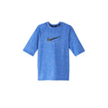 Nike Boys' Heather Short Sleeve Hydroguard Swim Shirt