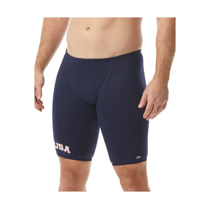 TYR Men's Hexa USA Jammer