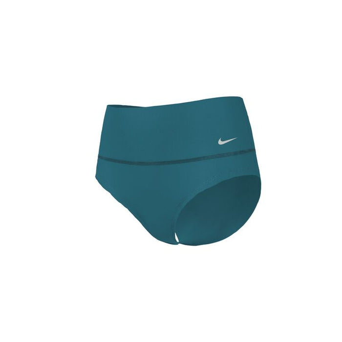 Nike Swimming Essentials high waist bikini bottoms in black