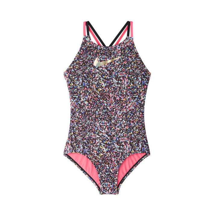 Nike Girls One Piece Swimsuit Pixel Spiderback